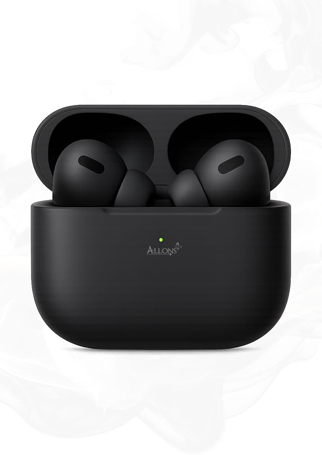 TWS Bluetooth Earbuds True Wireless Headphone with MagSafe Charging Case A40 Bluetooth Headset (Black, True Wireless)
