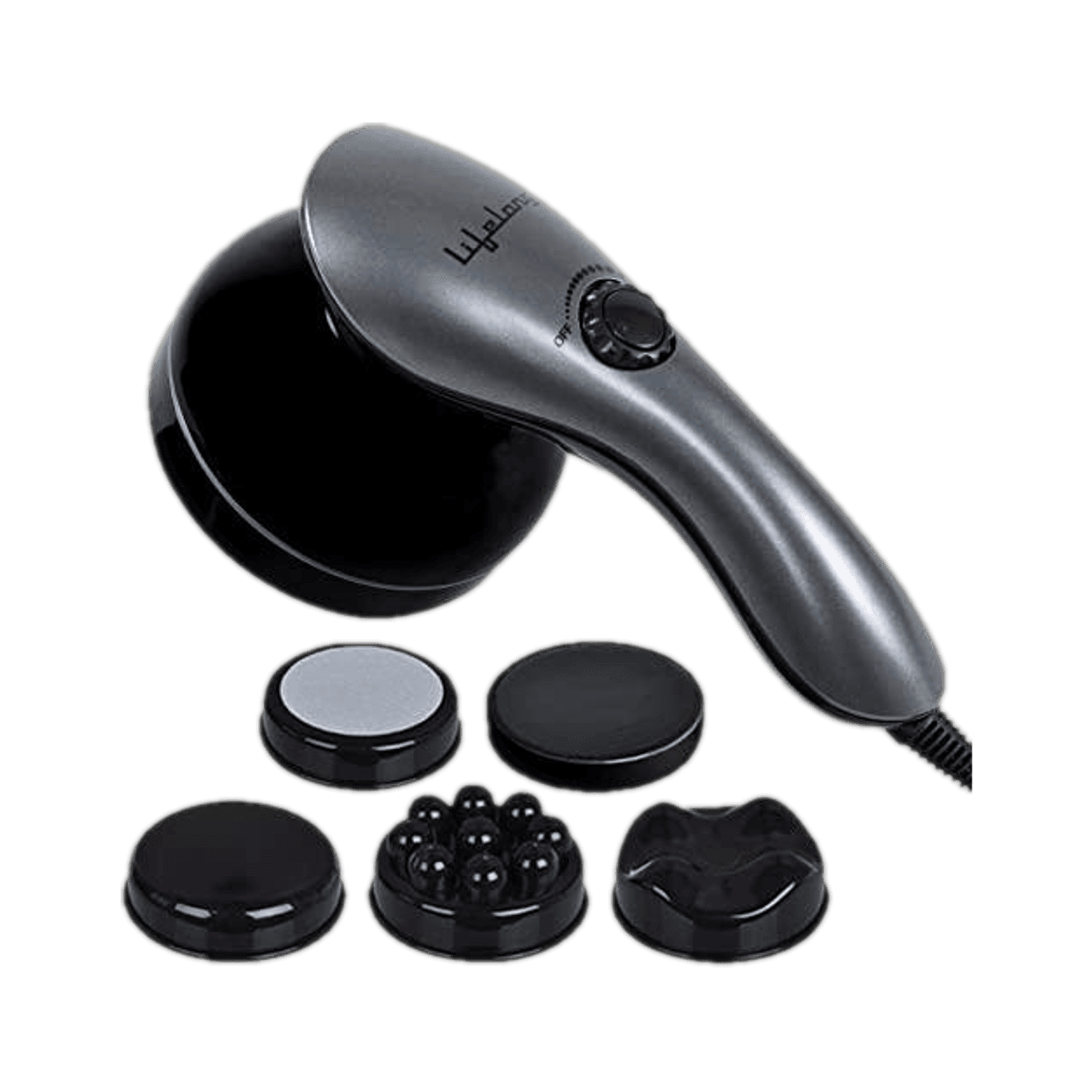 Lifelong LLM171 Powerful Electric Handheld Full Body Massager|Pain Relief of Back, Neck and Foot Massager