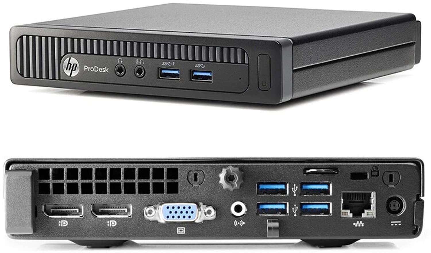 HP Prodesk Refurbished Core i3 4th/8GB/256GB - Windows 10, Intel, Core i3 4th Generation, 8 GB DDR3, 256 GB SSD Mini PC
