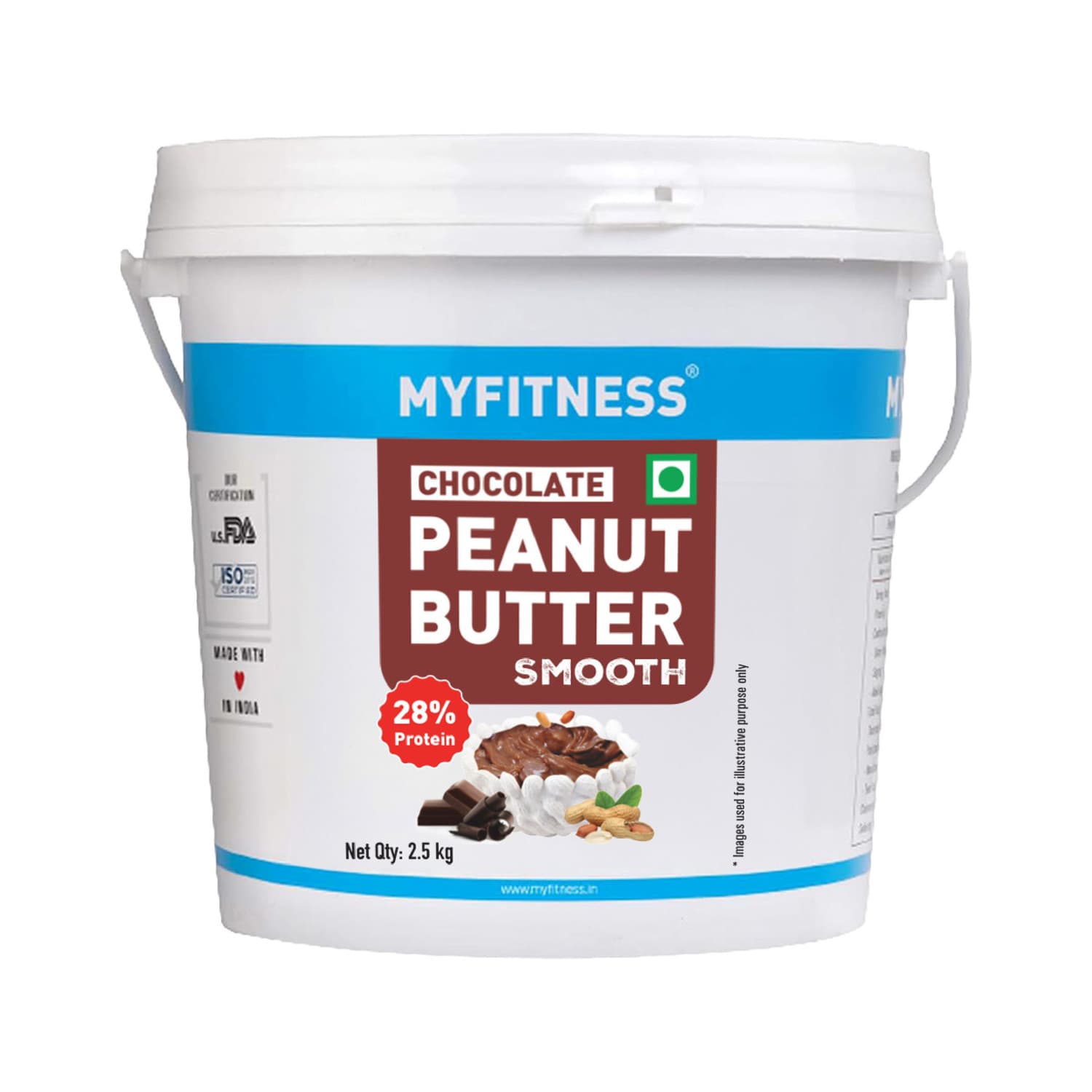 MYFITNESS Chocolate Peanut Butter Smooth 2500 g