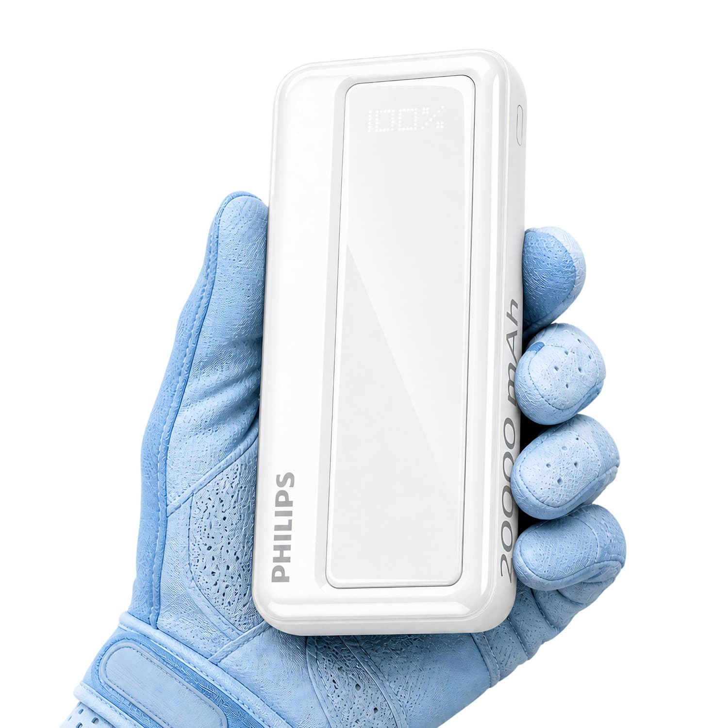 20000 mAh 22.5 W Power Bank (Alba White, Lithium Polymer, Fast Charging for Mobile)