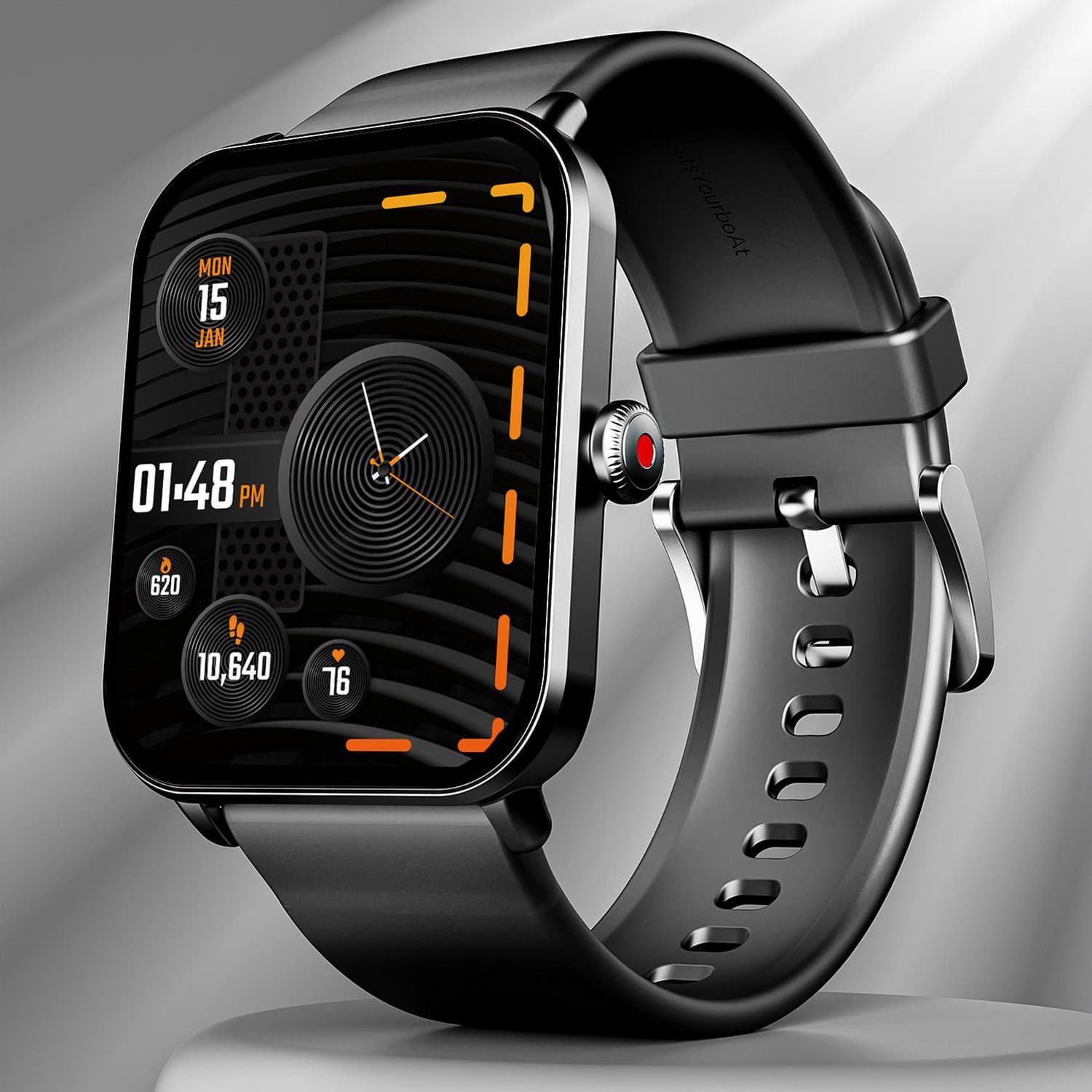 boAt Wave Fury with 1.83'' HD Display, Bluetooth Calling & Functional Crown Smartwatch