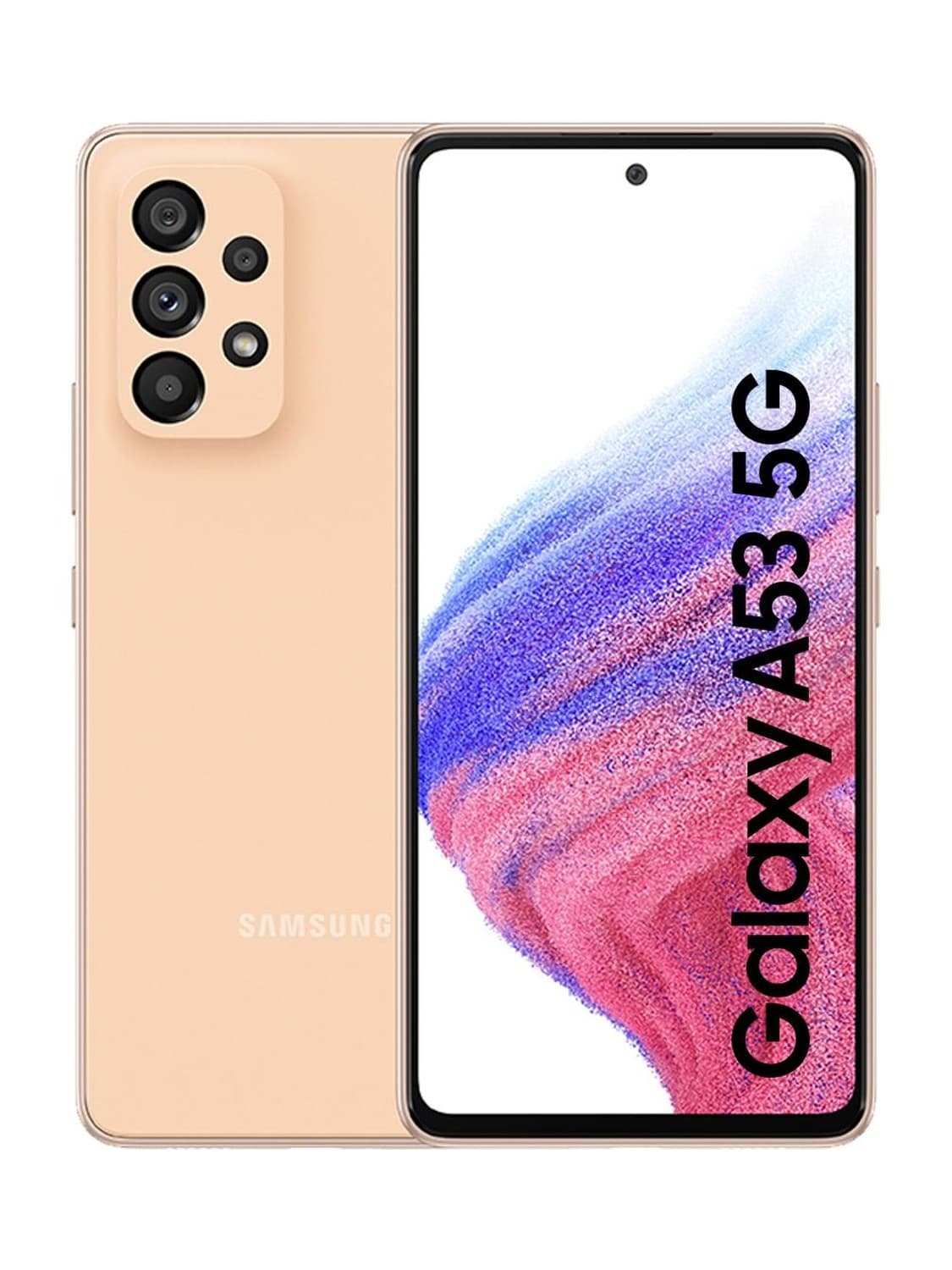 SAMSUNG Galaxy A53 (Awesome Peach, 256 GB)