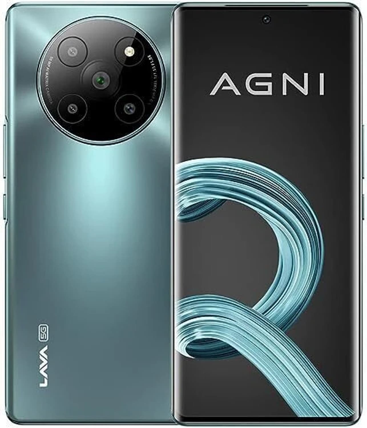 LAVA Agni 2 (Glass Viridian, 256 GB)