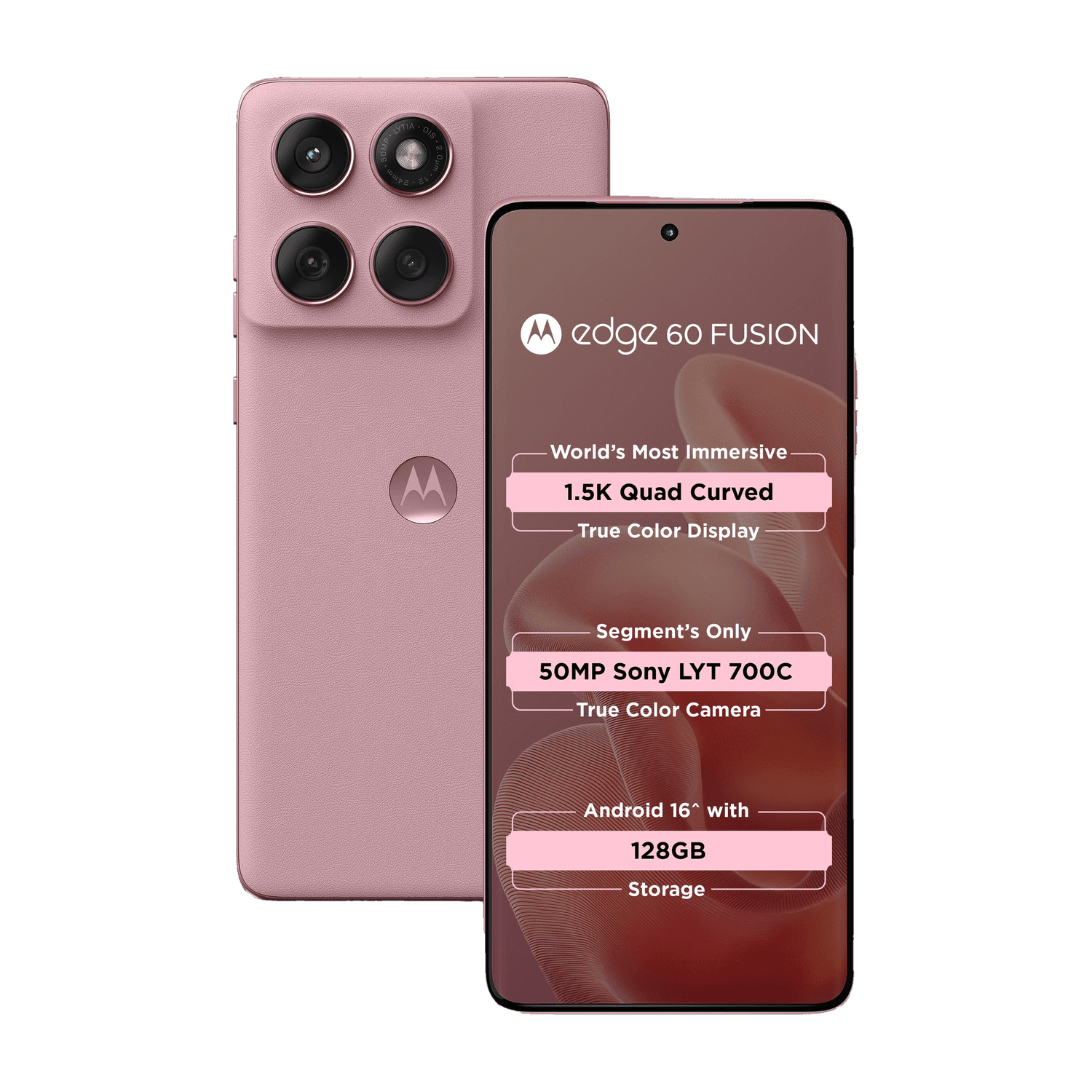 MOTOROLA Edge 60 Fusion (PANTONE Zephyr, 128 GB)