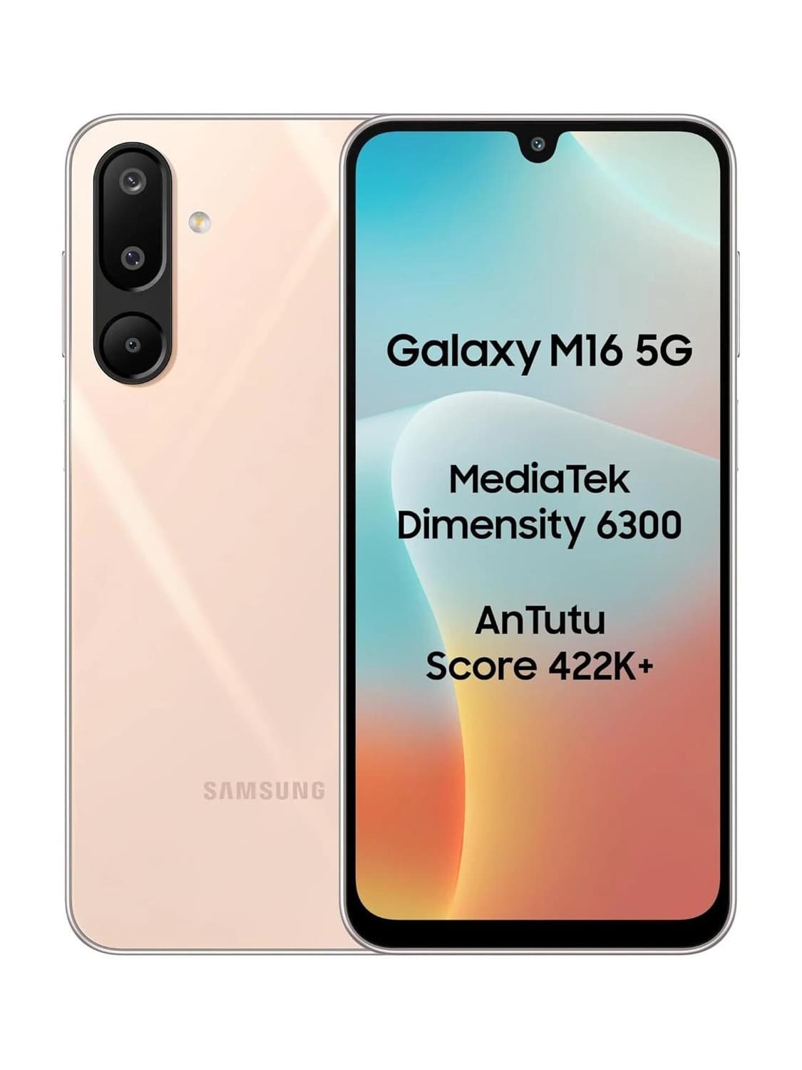 SAMSUNG Galaxy M16 5G (Blush Pink, 128 GB)