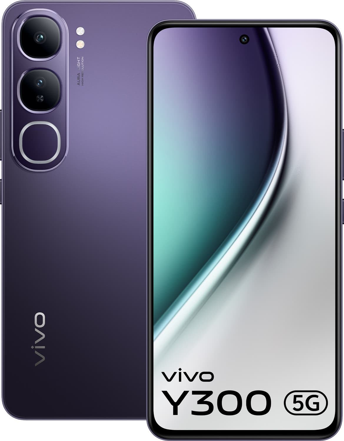 vivo Y300 5G (Phantom Purple, 128 GB)