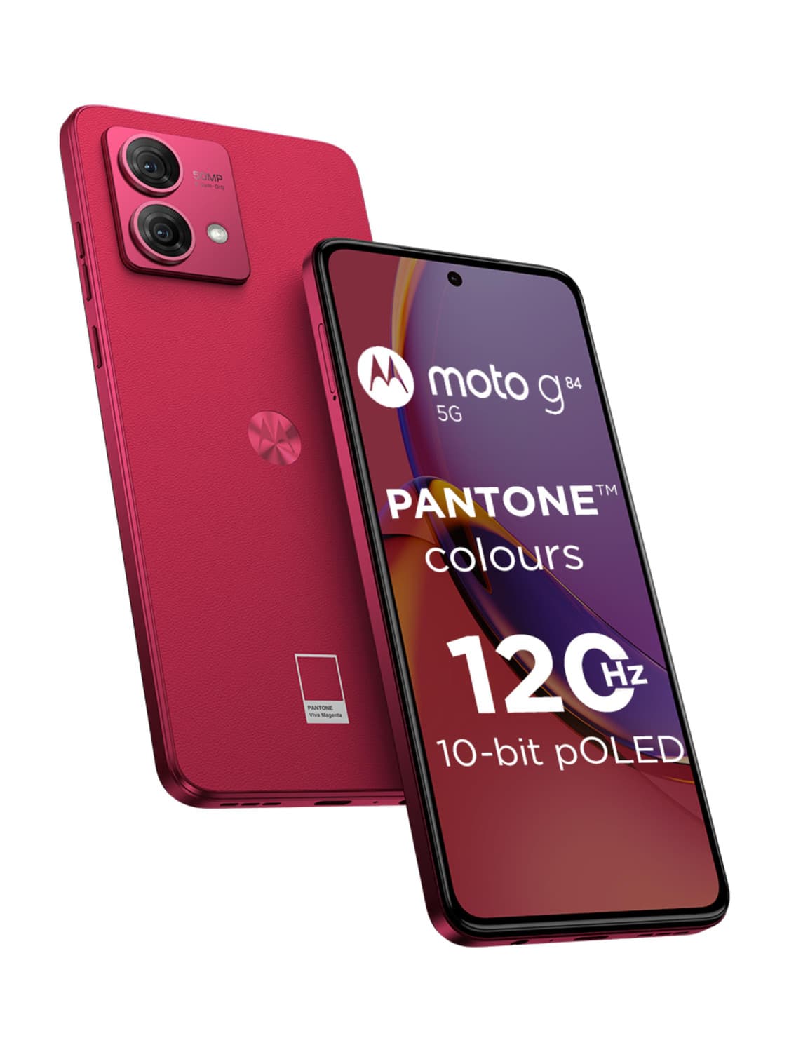 MOTOROLA g84 5G (Viva Magneta, 256 GB)