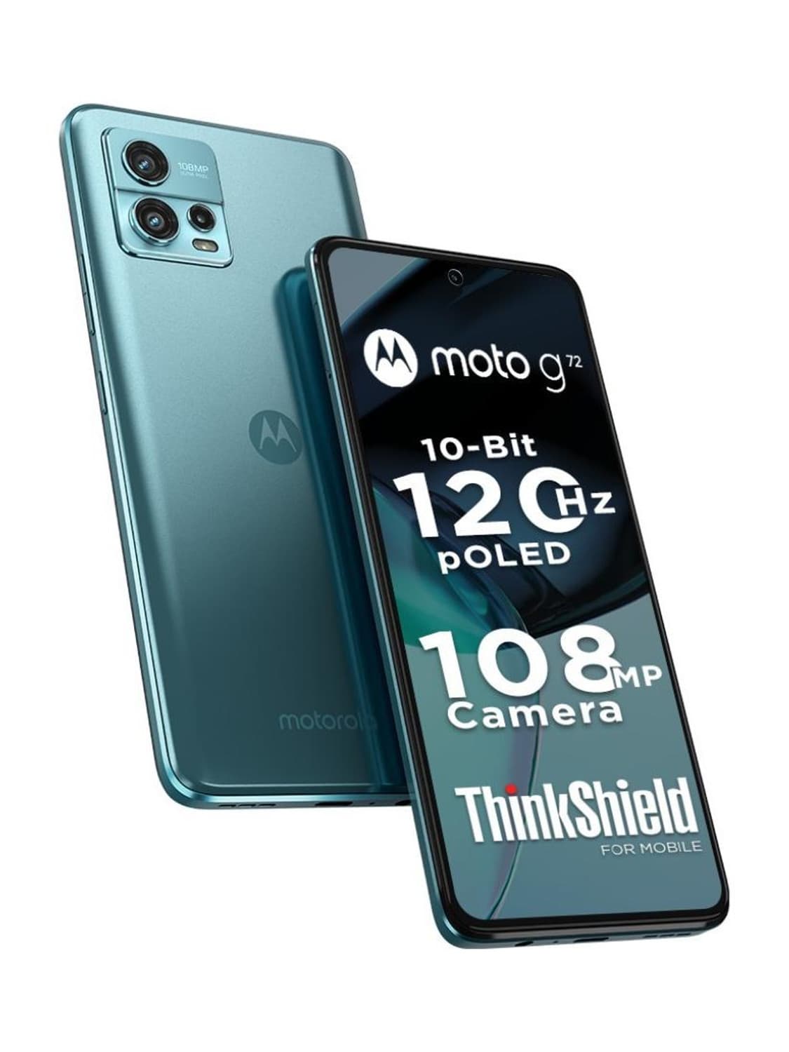 MOTOROLA g72 (Polar Blue, 128 GB)