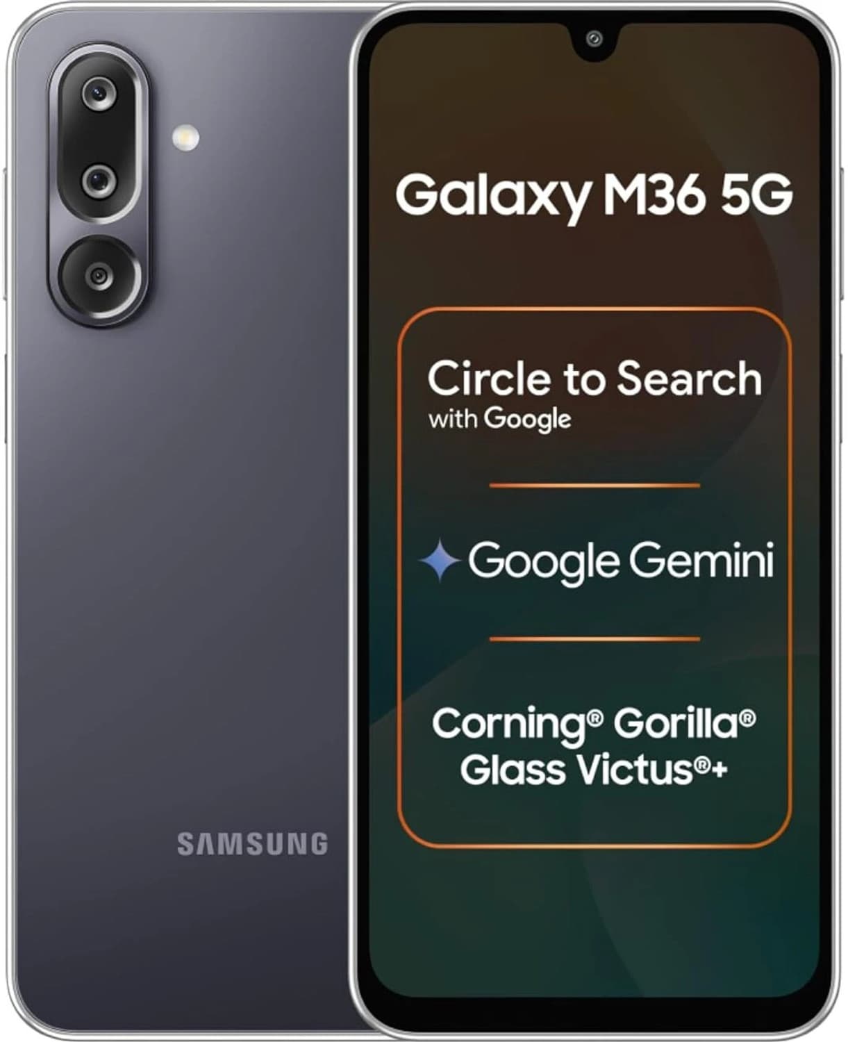 Samsung M36 5G (Velvet Black, 128 GB)