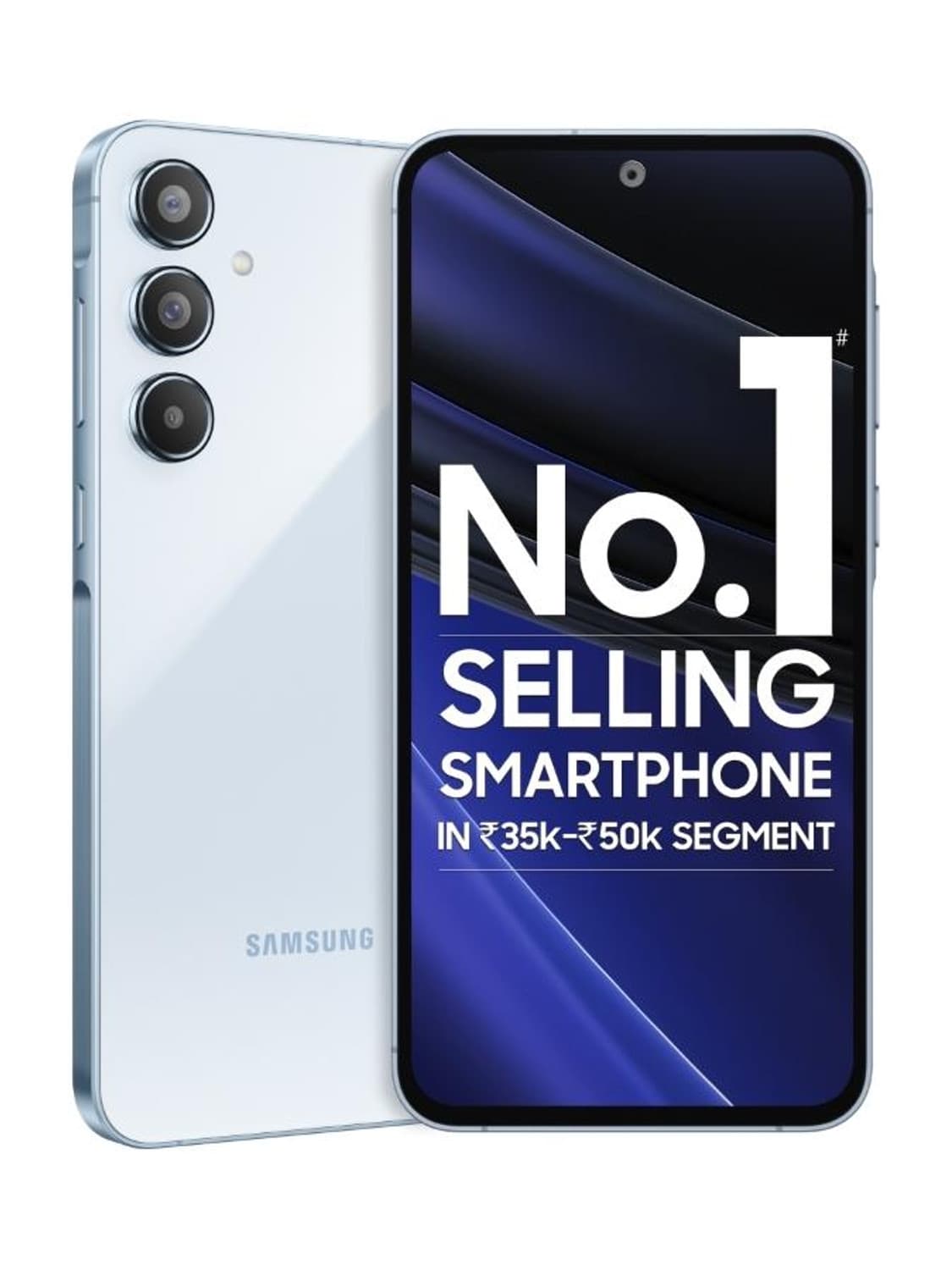 SAMSUNG Galaxy A55 5G (Awesome Iceblue, 128 GB)