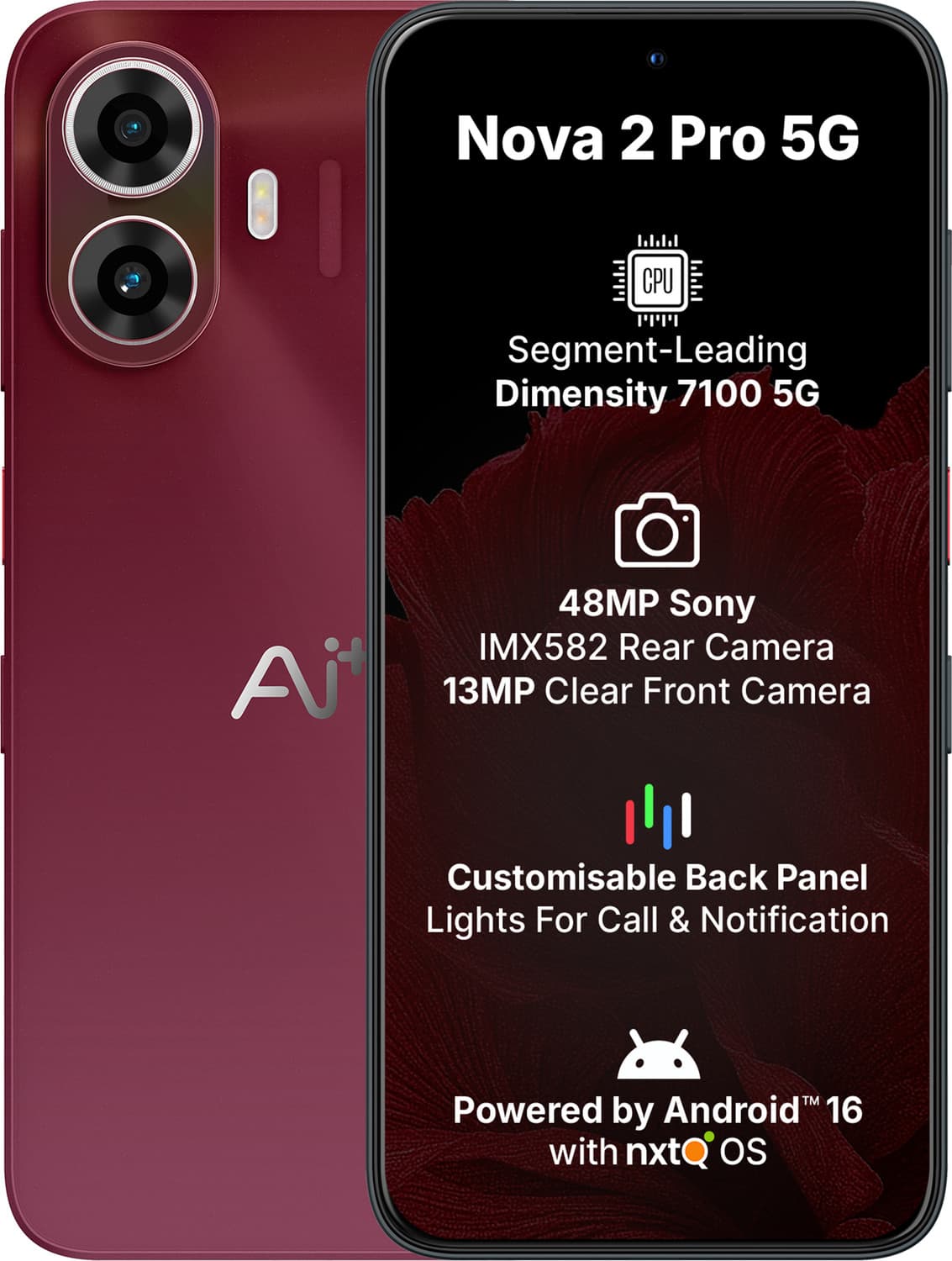 Nova 2 Pro 5G (Red, 128 GB) (6 GB RAM)