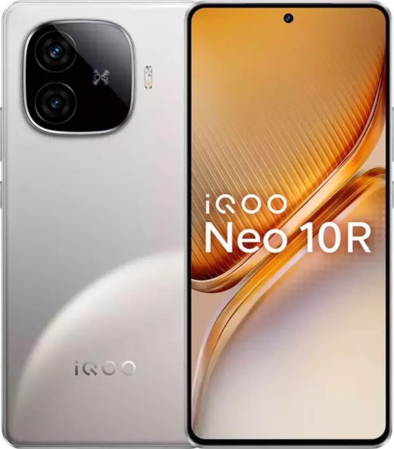 IQOO Neo 10R 5G (MoonKnight Titanium, 256 GB)
