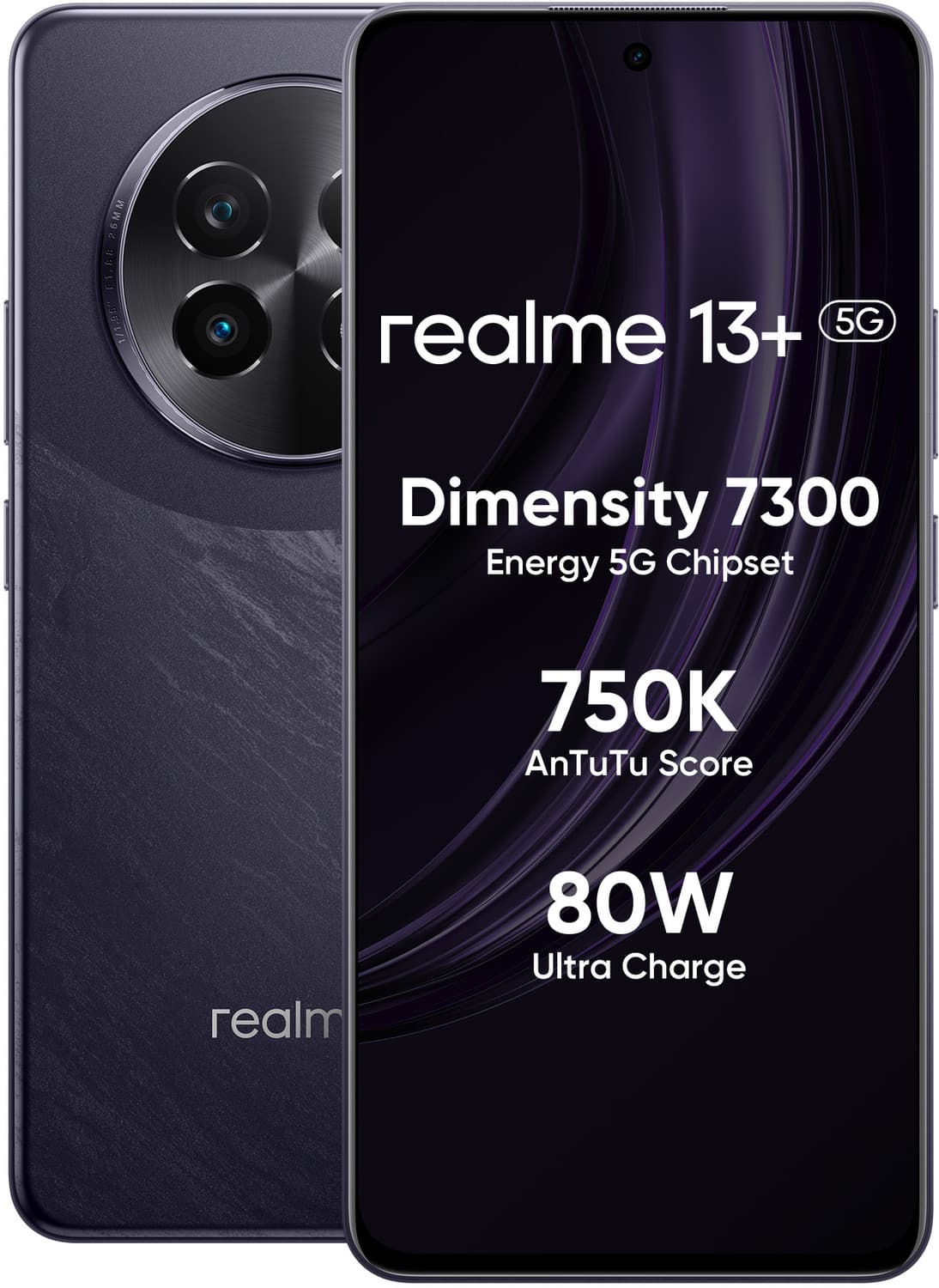 realme 13+ 5G (Dark Purple, 256 GB)