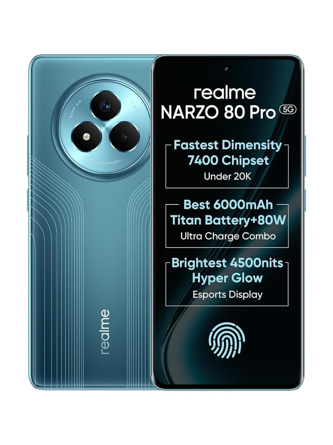 realme Narzo 80 Pro 5G (Racing Green, 256 GB)