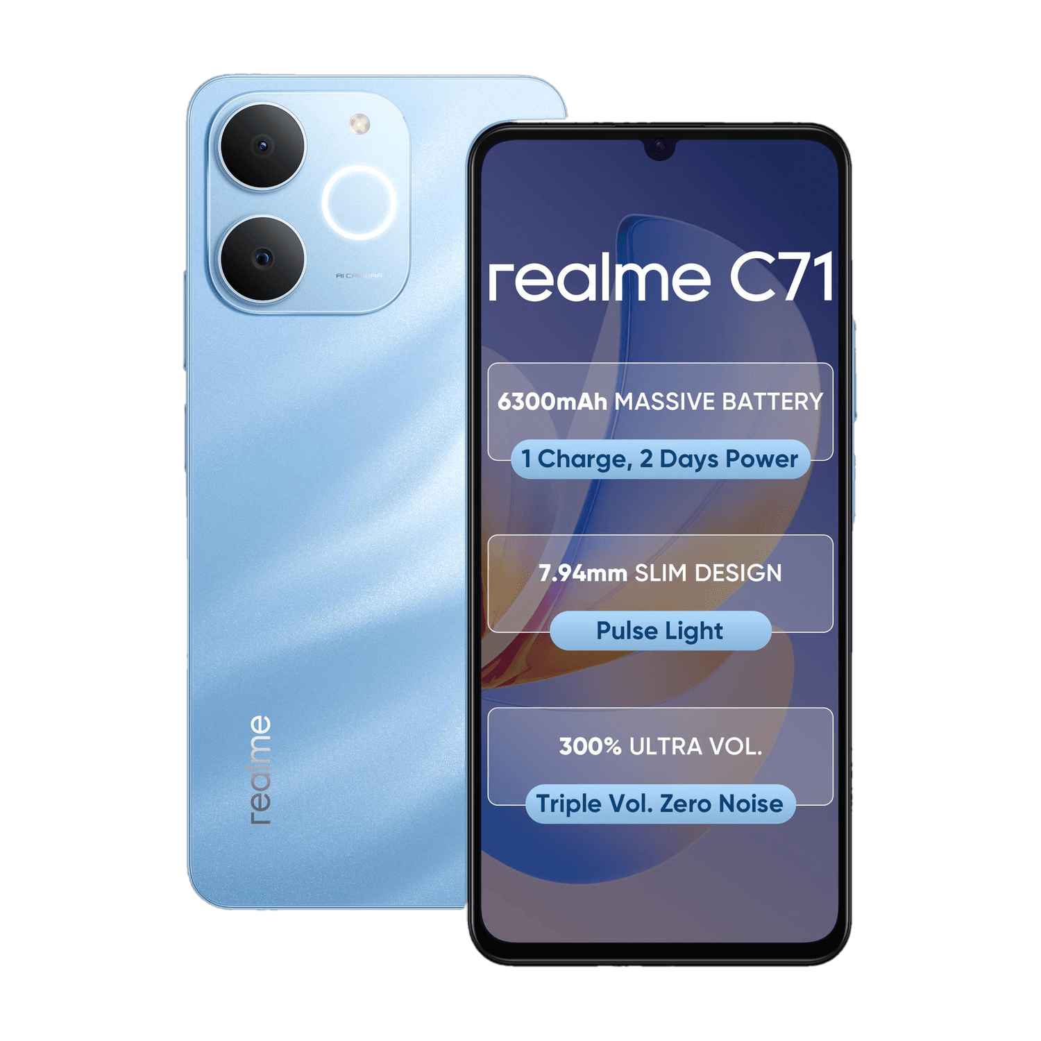 realme C71 (Sea Blue, 128 GB)