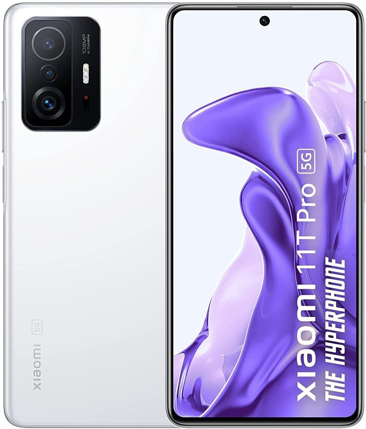 Xiaomi 11T Pro 5G Hyperphone (Moonlight White, 128 GB) (8 GB RAM)