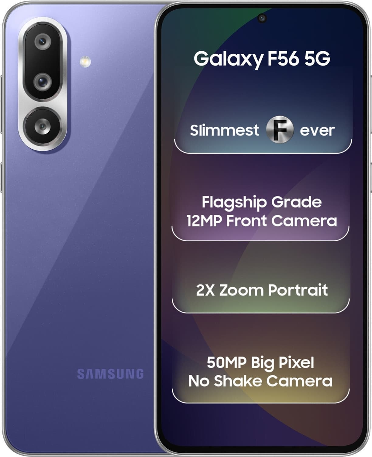 SAMSUNG Galaxy F56 5G (Violet, 128 GB)