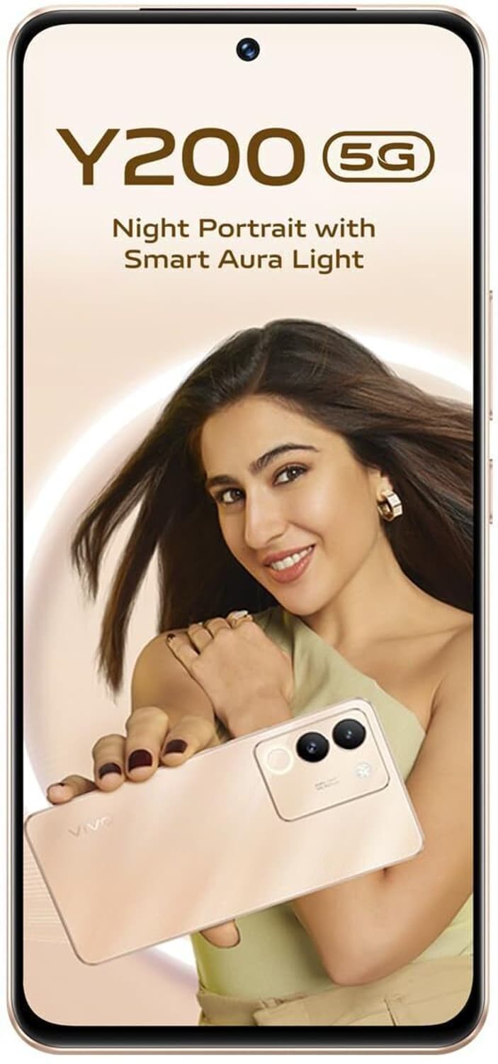 vivo Y200 5G (Desert Gold, 256 GB)
