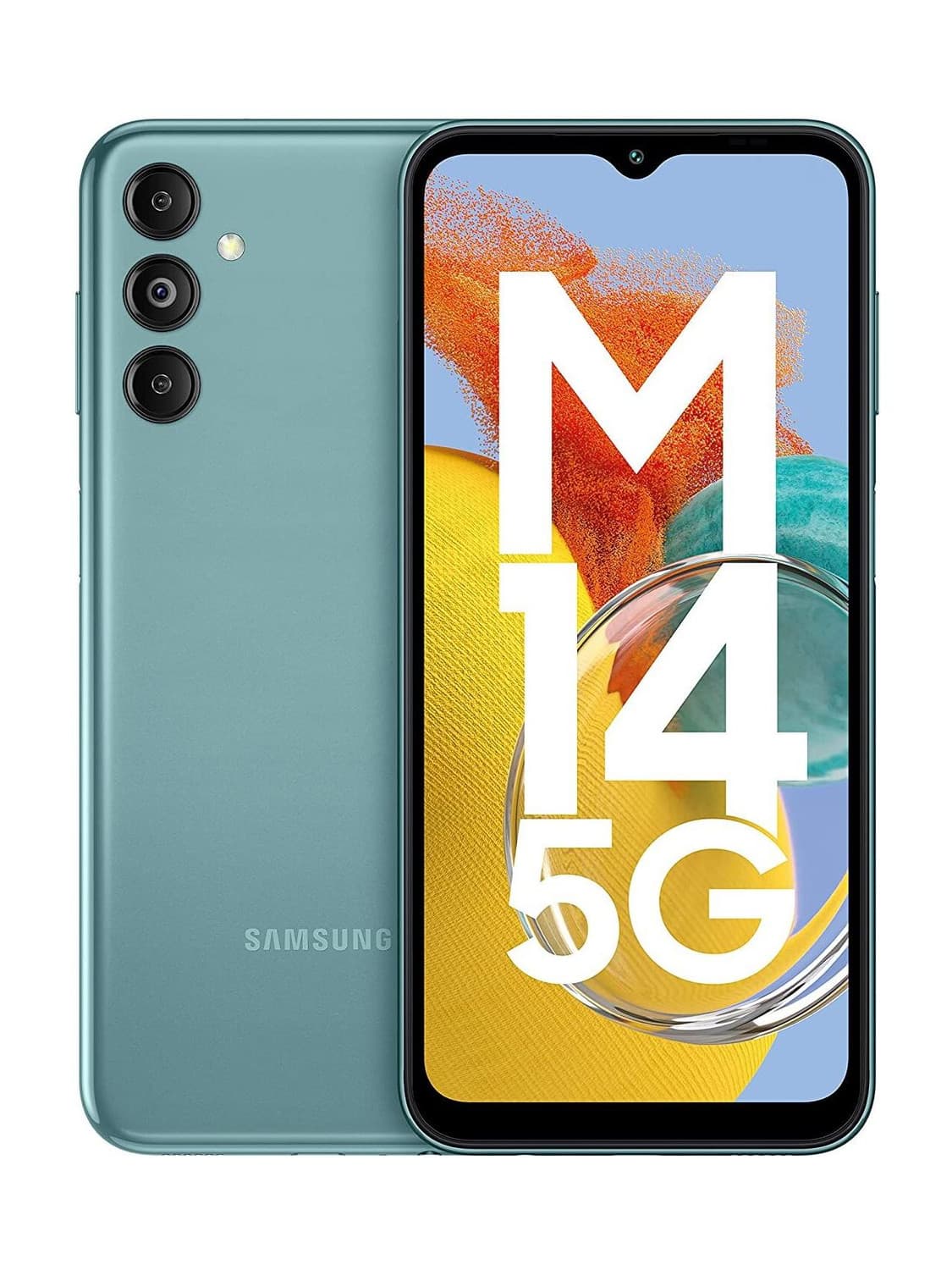 SAMSUNG Galaxy M14 5G (Smoky Teal, 128 GB)