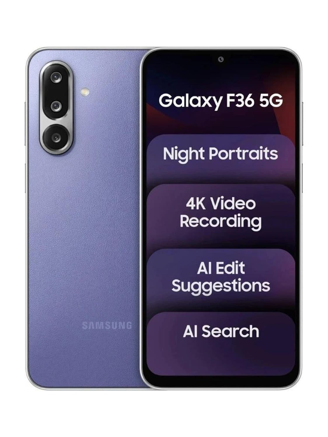 Galaxy F36 5G (Violet, 128 GB) (6 GB RAM)