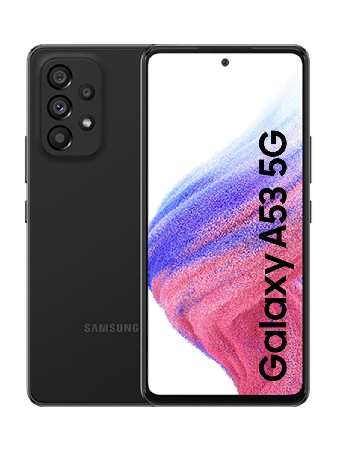 SAMSUNG Galaxy A53 (Awesome Black, 128 GB) (6 GB RAM)