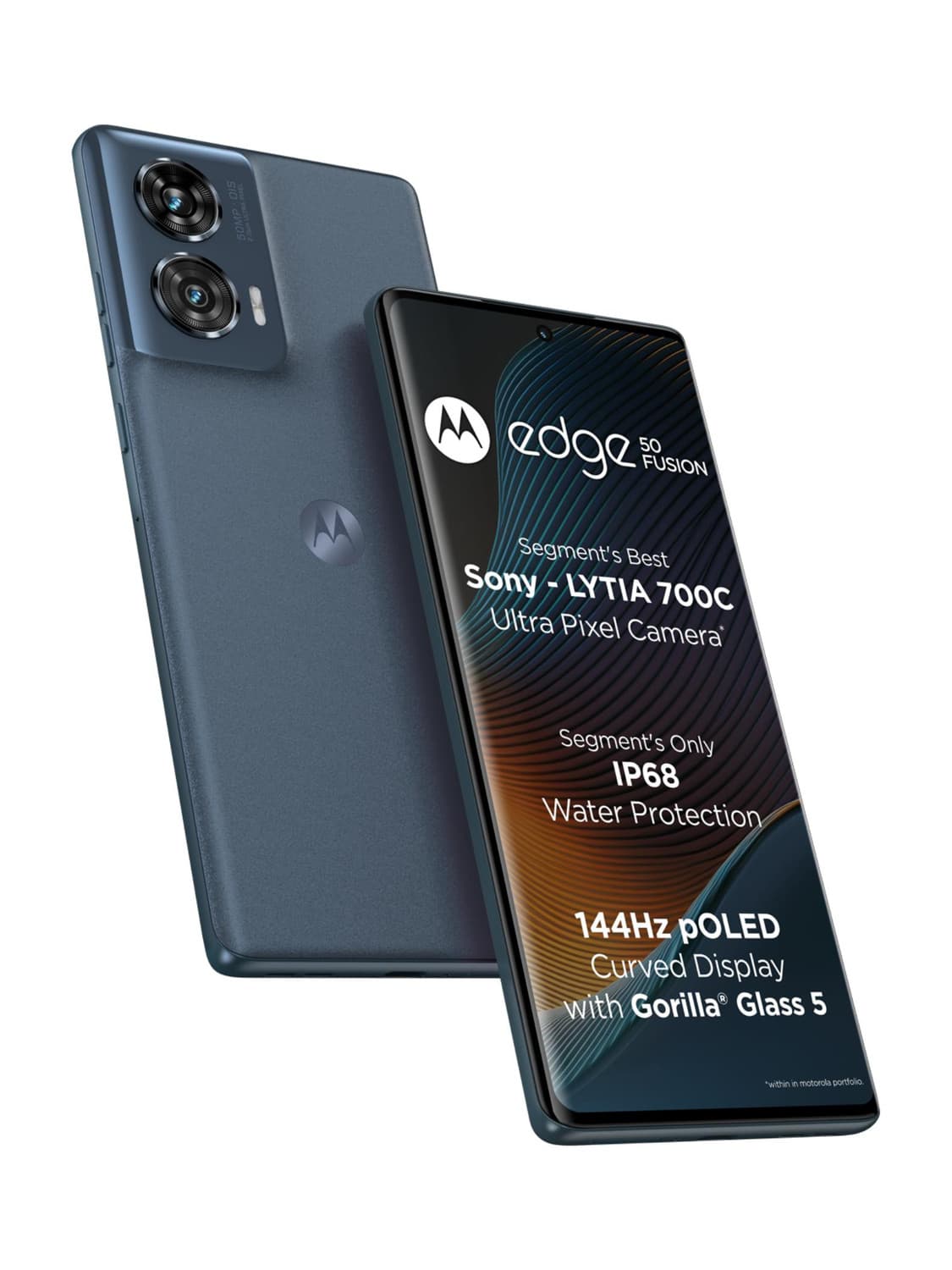 Motorola Edge 50 Fusion (Forest Blue, 128 GB)