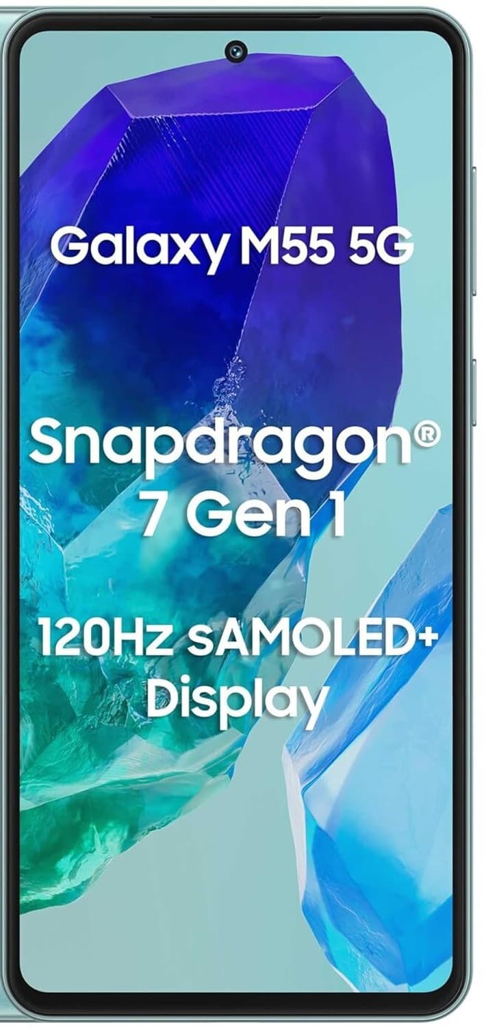 SAMSUNG Galaxy M55 5G (Light Green, 128 GB)