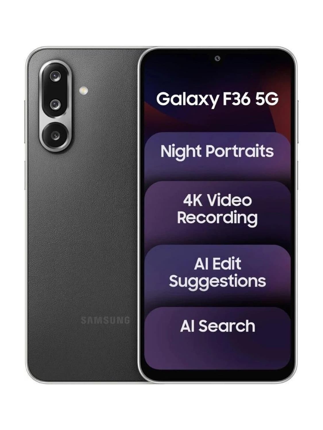 Galaxy F36 5G (Black, 256 GB) (8 GB RAM)