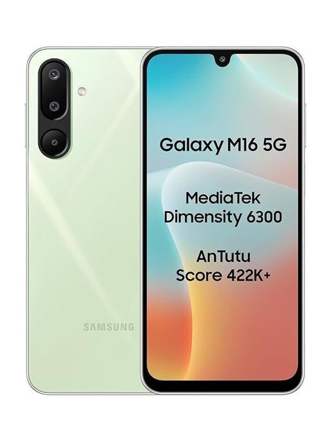 SAMSUNG Galaxy M16 5G (Mint Green, 128 GB)