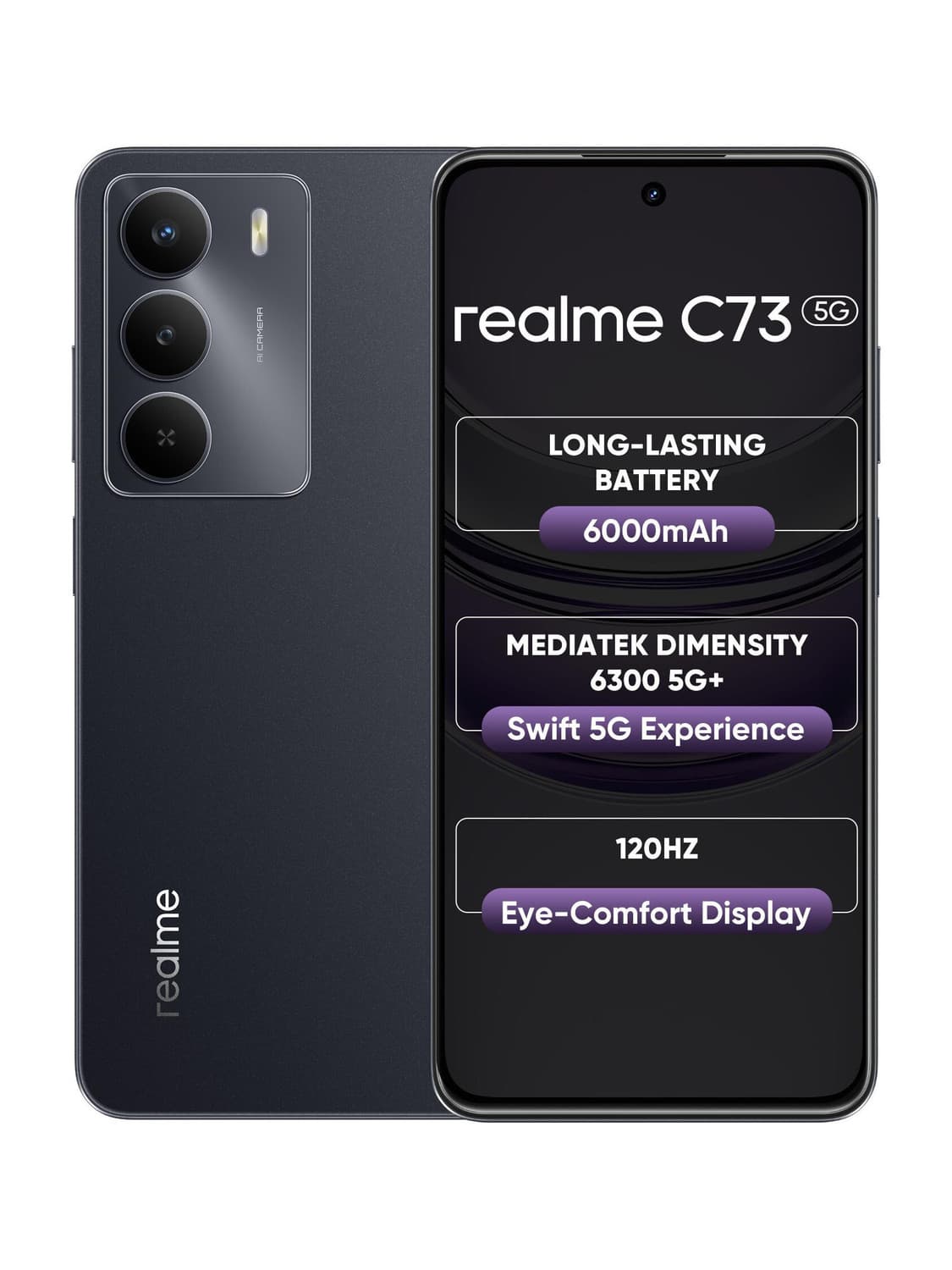 realme C73 5G (Onyx Black, 128 GB)