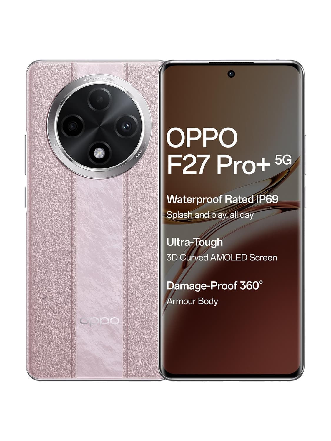 OPPO F27 Pro+ (Dusk Pink, 128 GB)