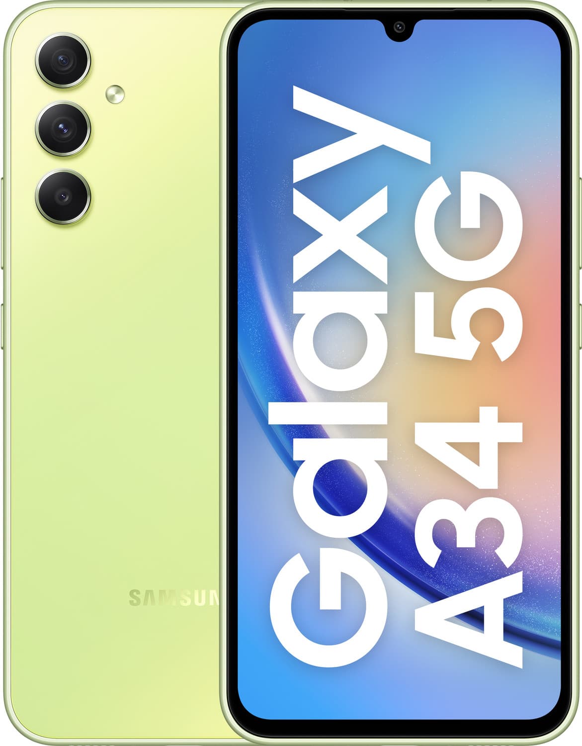 SAMSUNG Galaxy A34 5G (Awesome Lime, 256 GB)