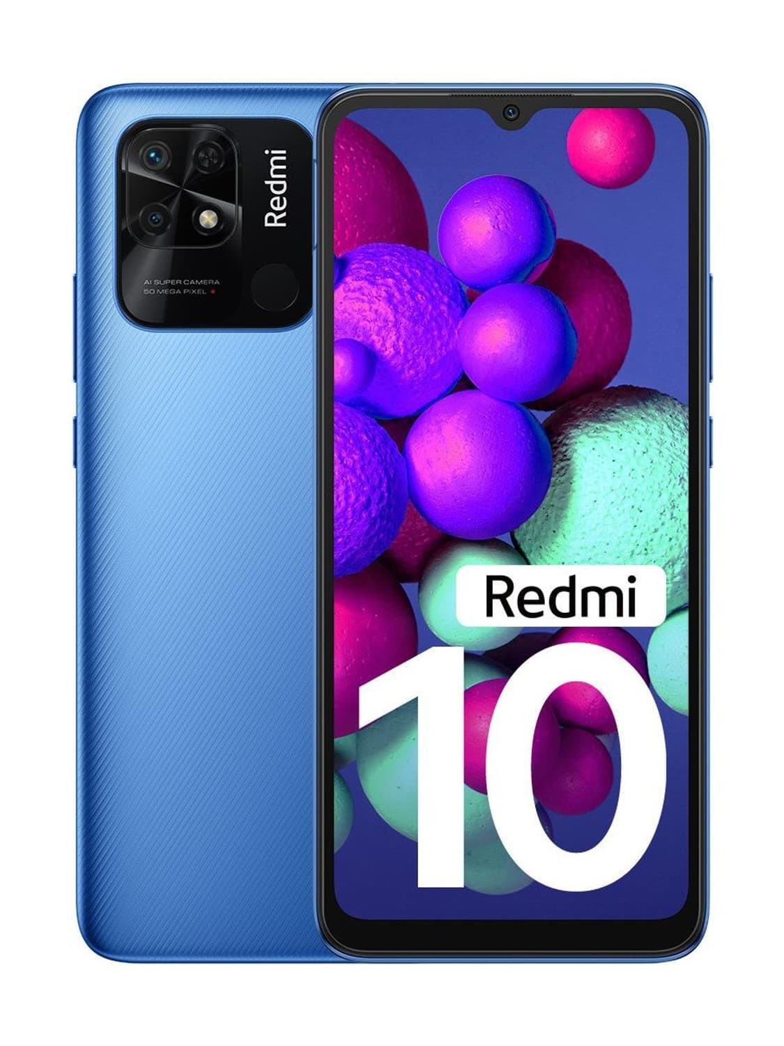 REDMI 10 (Pacific Blue, 64 GB) (4 GB RAM)