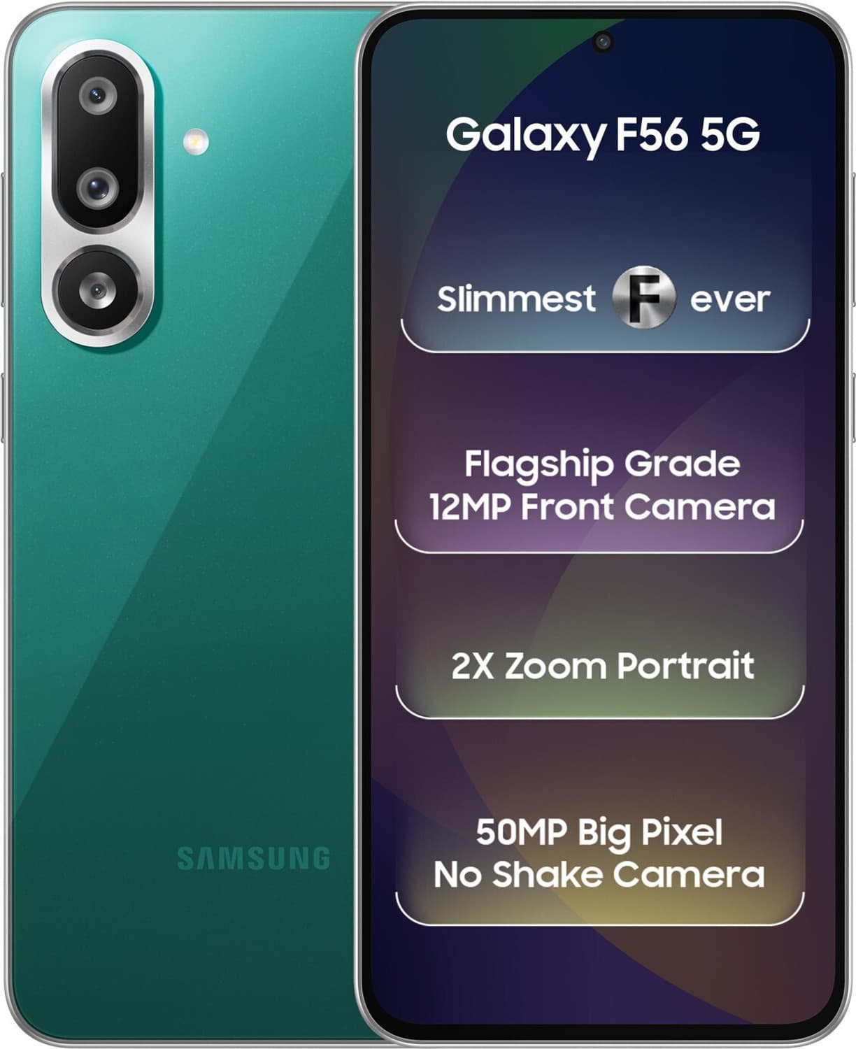 SAMSUNG Galaxy F56 5G (Green, 128 GB)