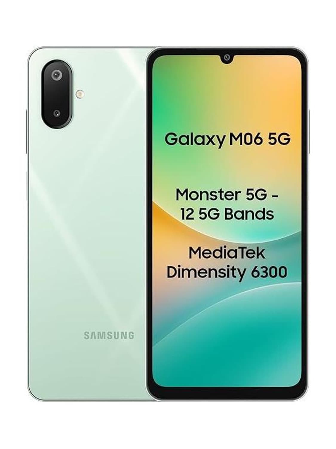 SAMSUNG M06 5G (Sage Green, 128 GB)