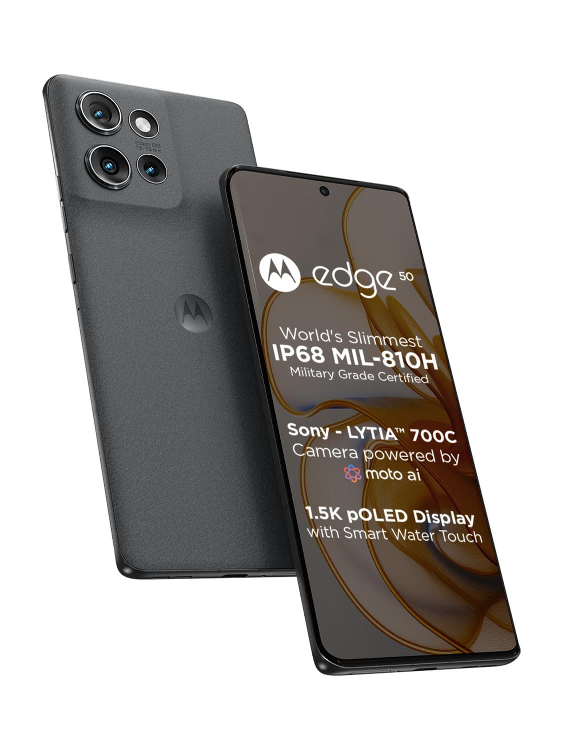 MOTOROLA Edge 50 (Koala Grey, 256 GB)