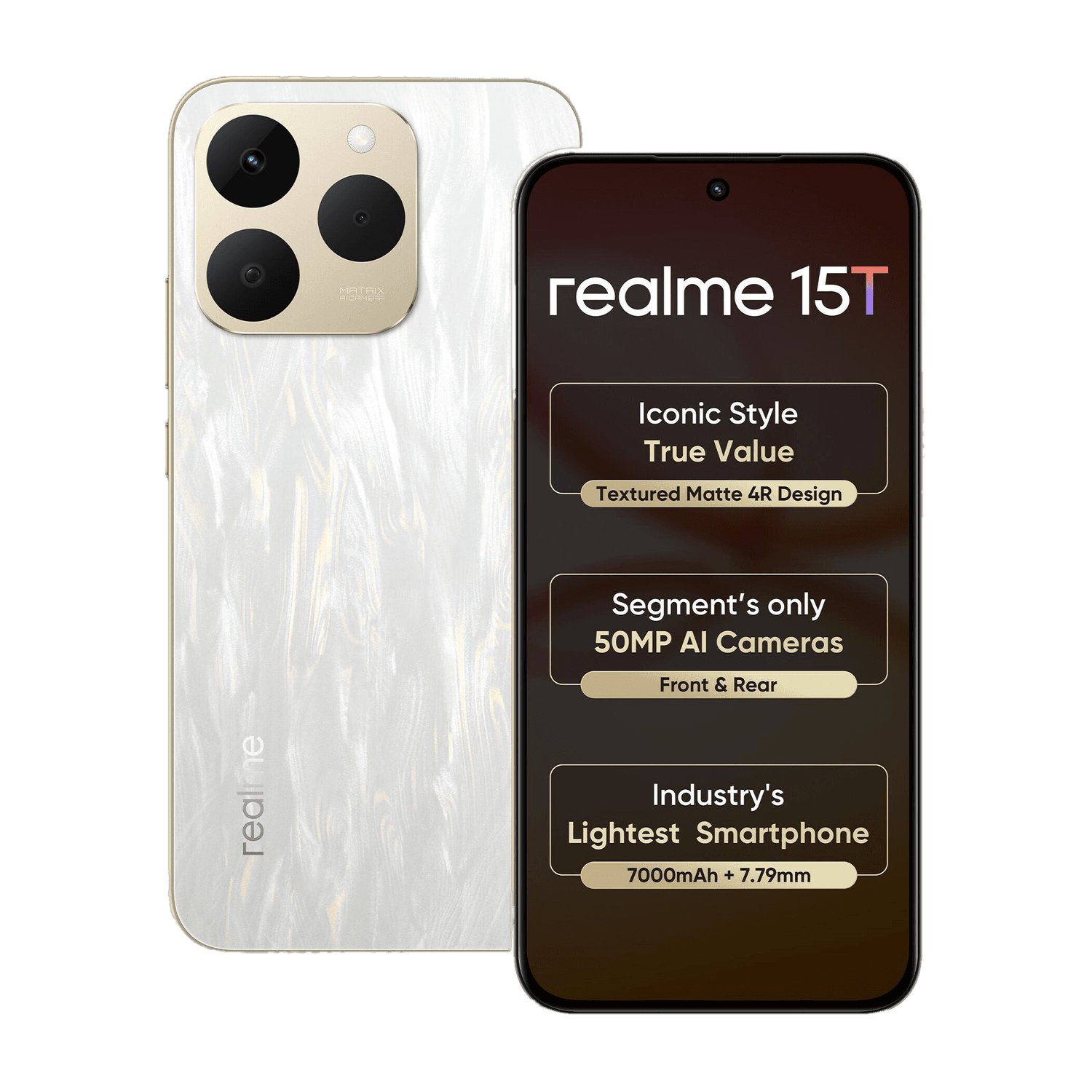 realme 15T 5G (Flowing Silver, 256 GB)