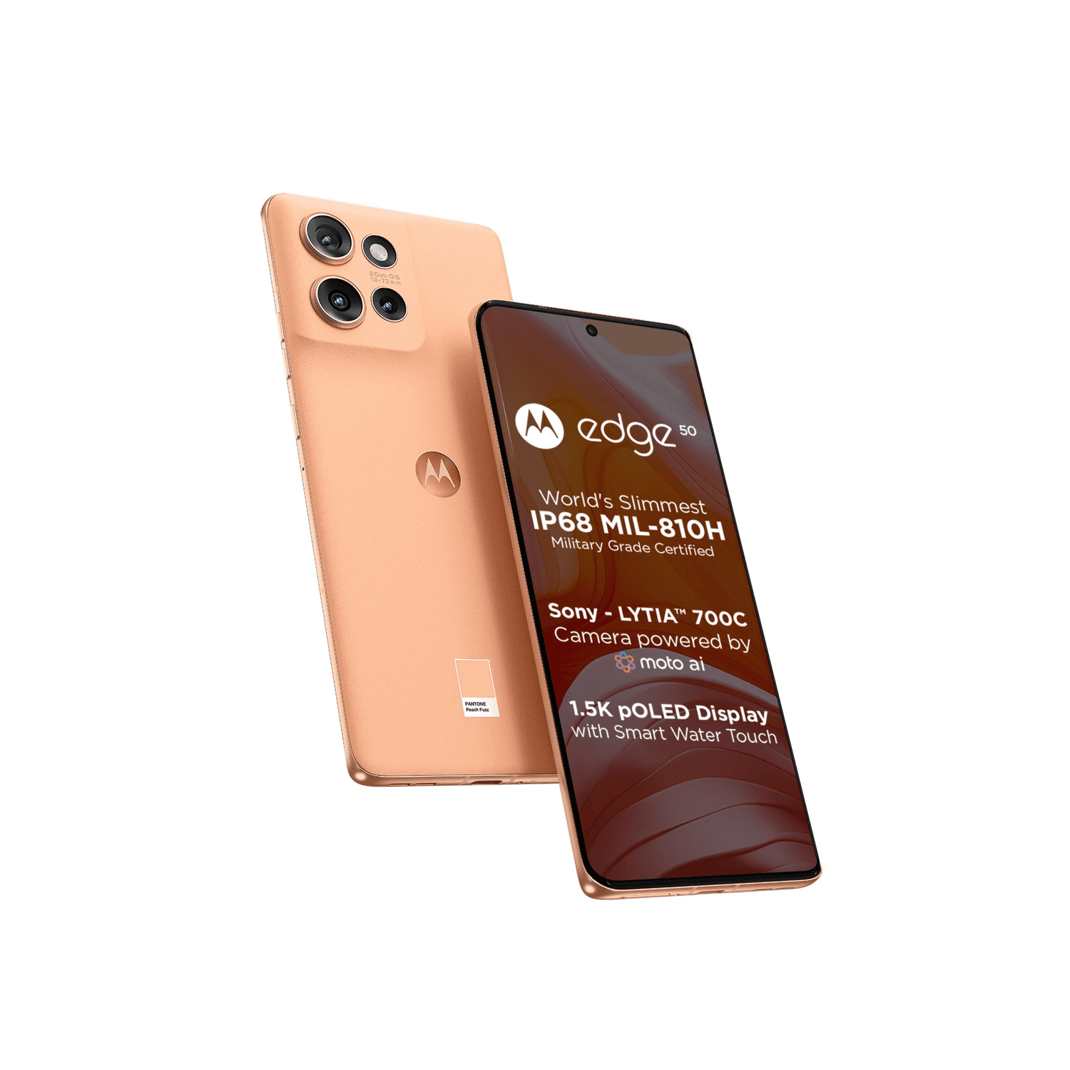 MOTOROLA Edge 50 (Peach Fuzz, 256 GB)