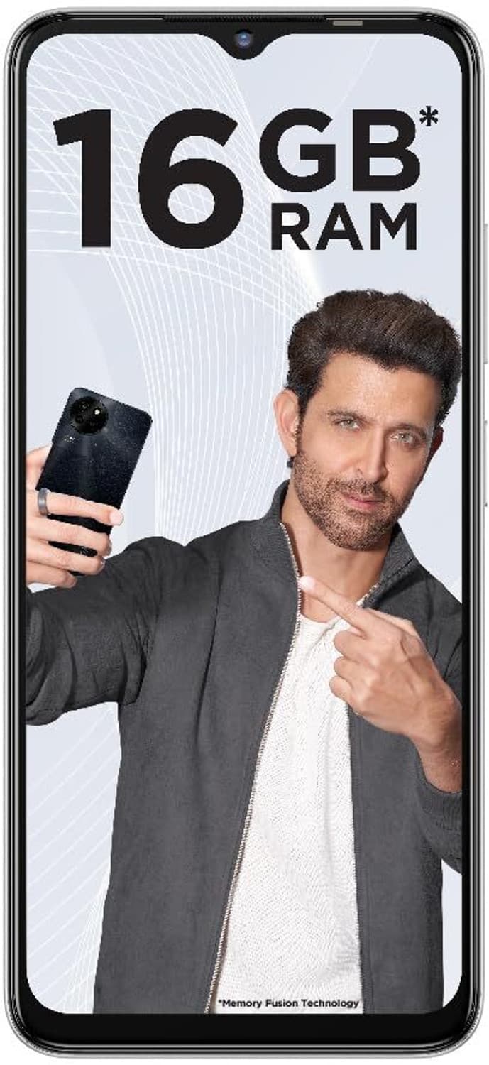 itel S23 (Mystery White, 128 GB)