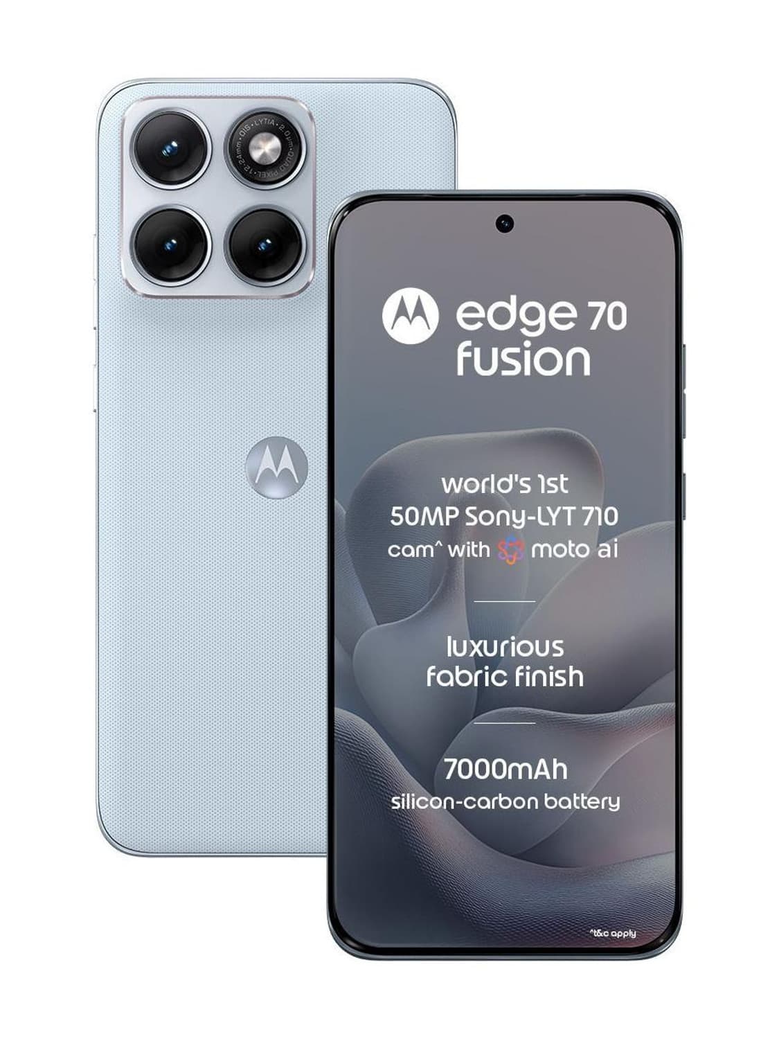 Edge 70 Fusion Snapdragon (Pantone COUNTRY AIR, 256 GB) (12 GB RAM)
