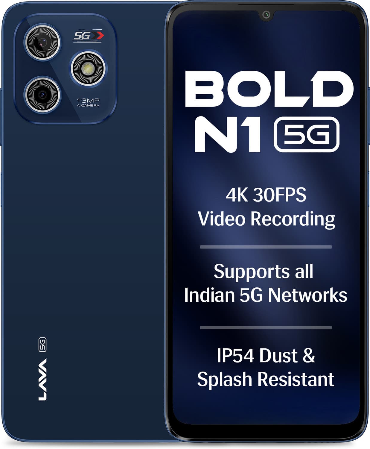 Bold N1 5G (Royal Blue, 64 GB) (4 GB RAM)