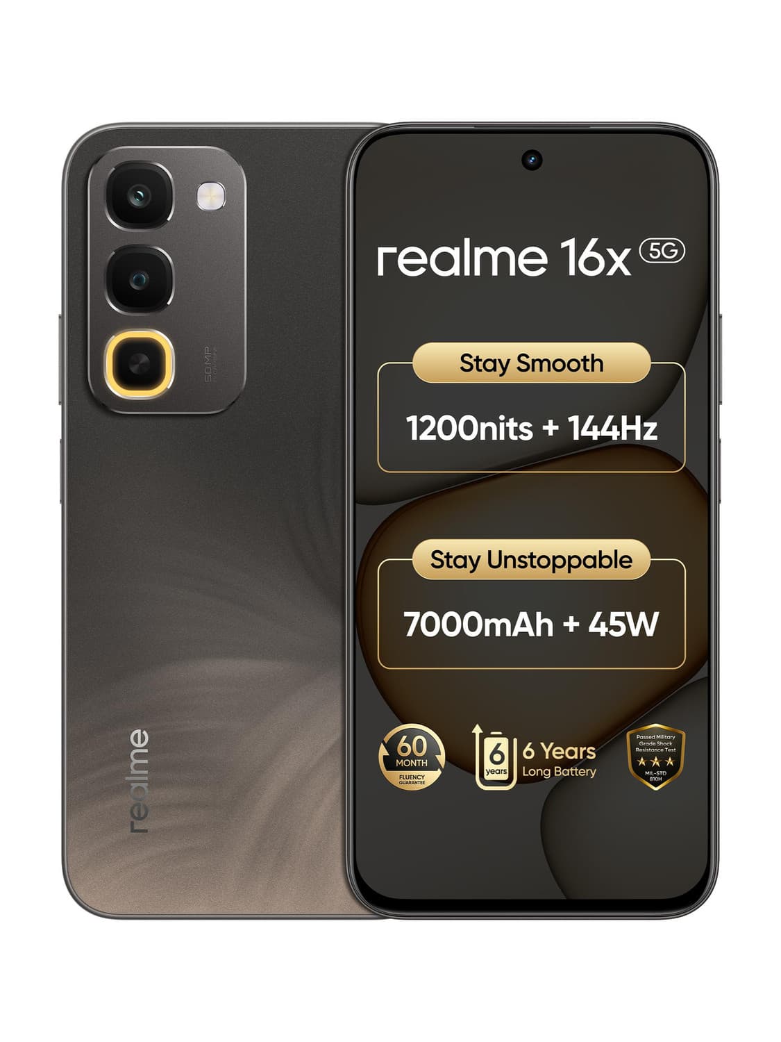 16x 5G (Endurance Brown, 128 GB) (4 GB RAM)