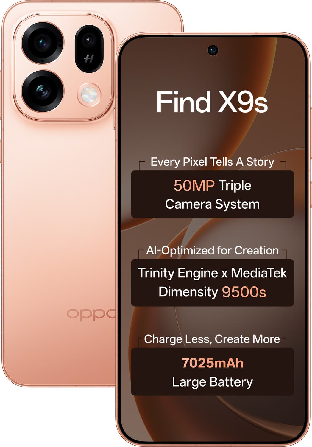 Find X9s (Sunset Orange, 256 GB) (12 GB RAM)