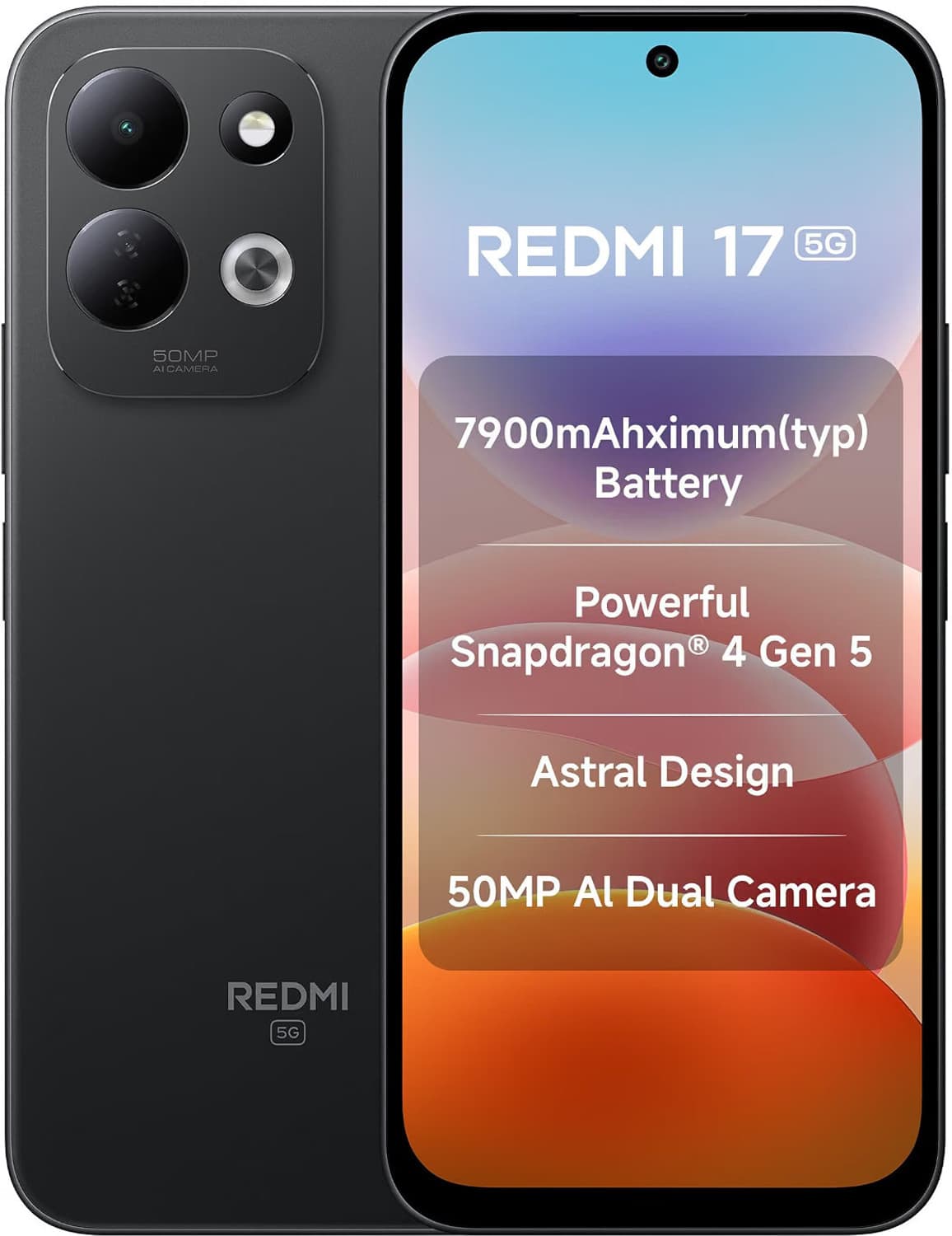 Redmi 17 5g Absolute Black 128 Gb