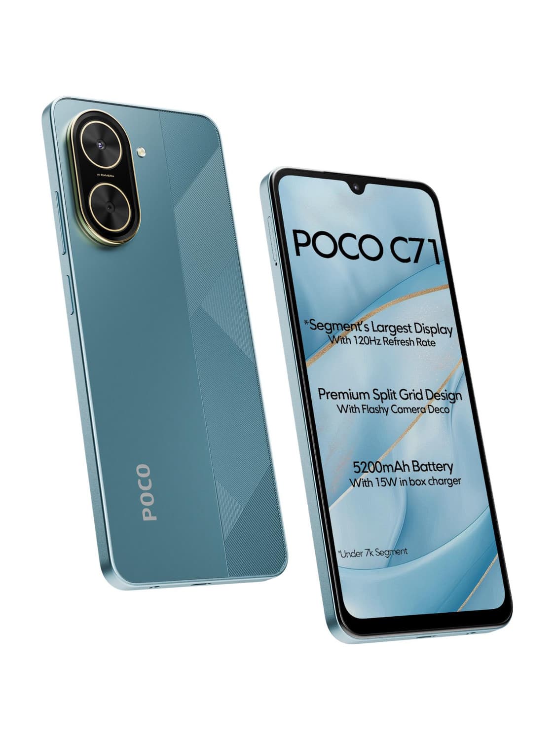 POCO C71 (Cool Blue, 64 GB)
