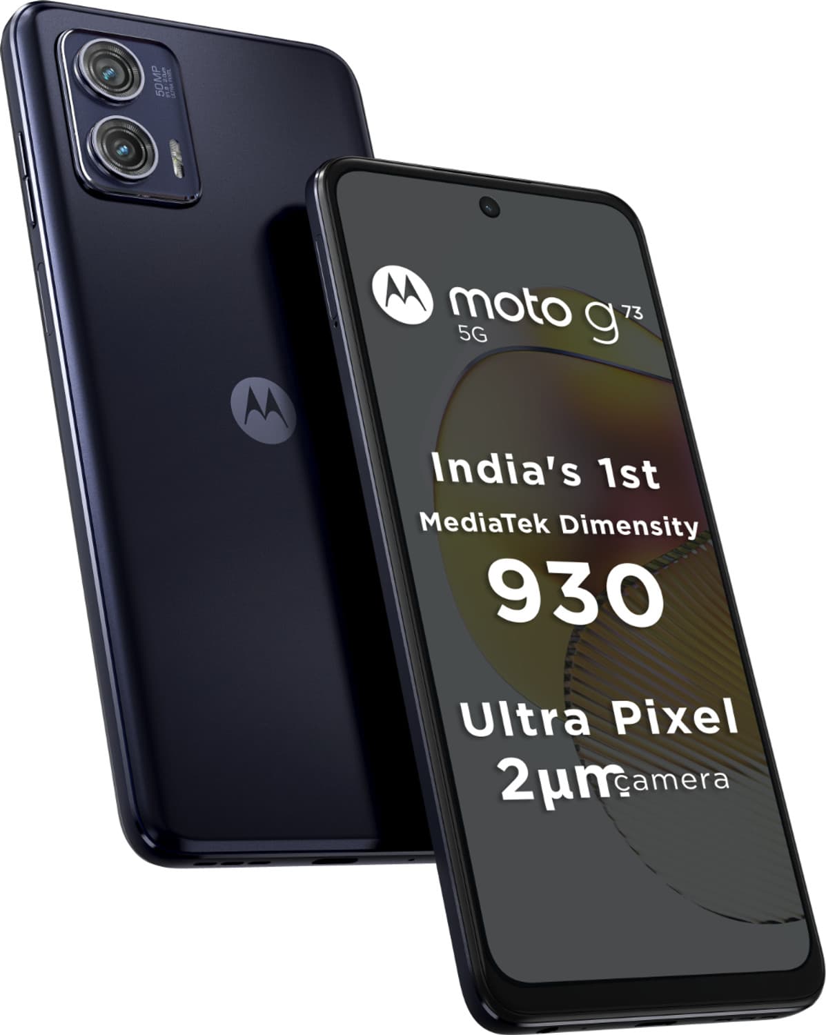 MOTOROLA g73 5G (Midnight Blue, 128 GB)
