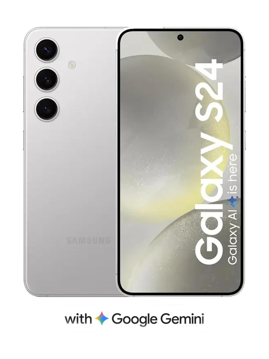 SAMSUNG Galaxy S24 5G (Marble Gray, 256 GB)