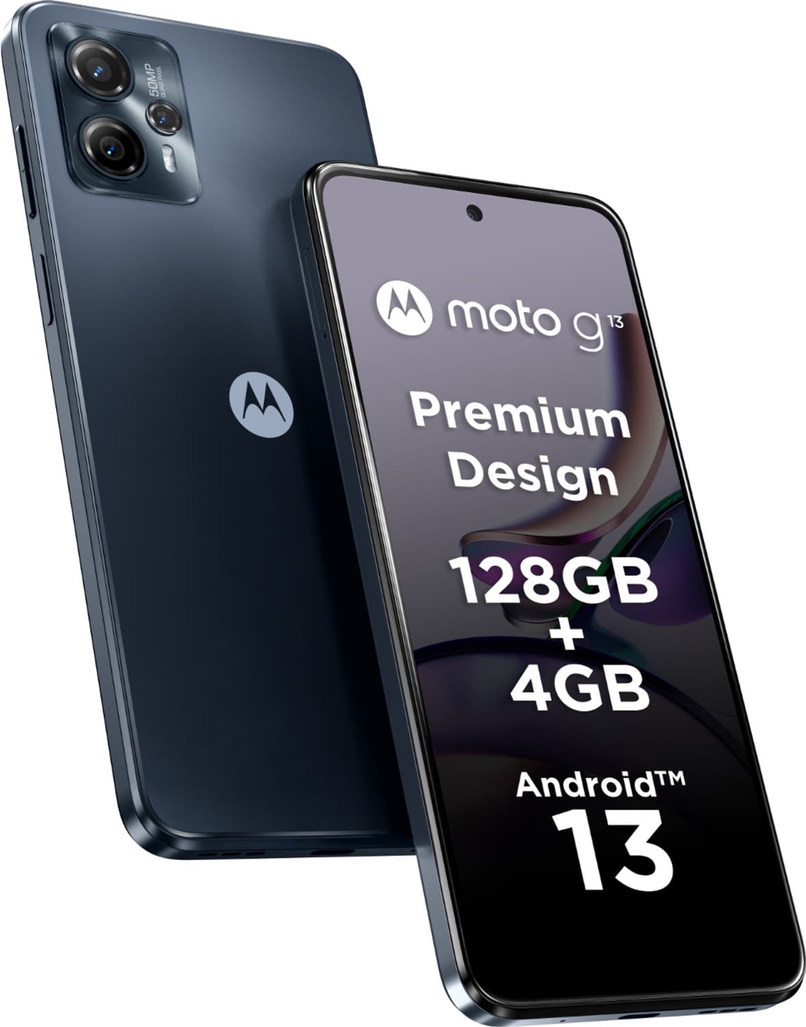 MOTOROLA g13 (Matte Charcoal, 128 GB)