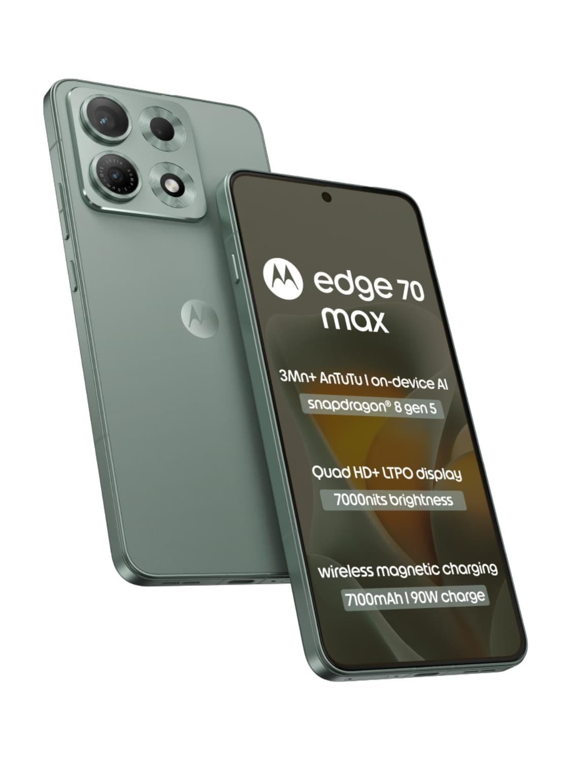 Edge 70 Max (PANTONE Aqua Gray, 256 GB) (8 GB RAM)